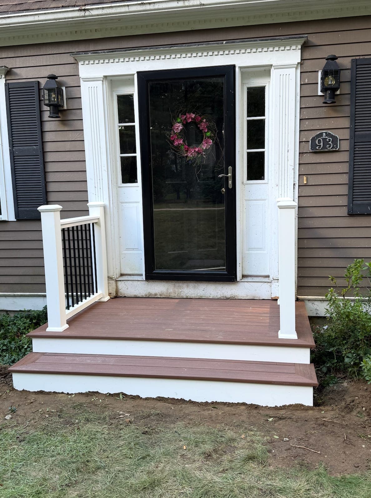 Deck Front Entry Landing — project by Harborview Home Improvements